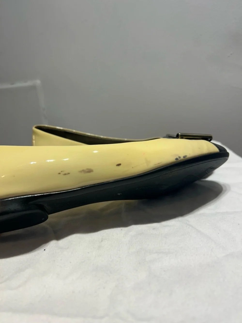Ferragamo Ballet Flats Vara Bow Logo Hardware Size 9.5-10 US / 40-41 EU - Picture 7 of 16